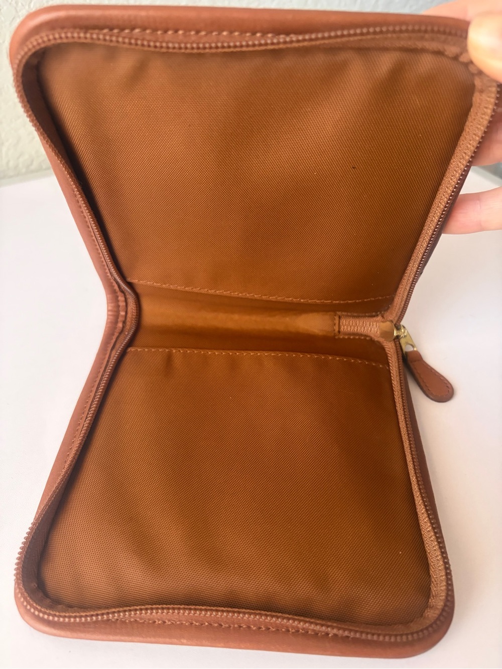 Coach vintage CD disc Leather Zip Organizer - Picture 6 of 8